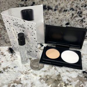 🍄6/$26 Mac prep and prime, mini + foundation/studio fix powder, purse size NWT
